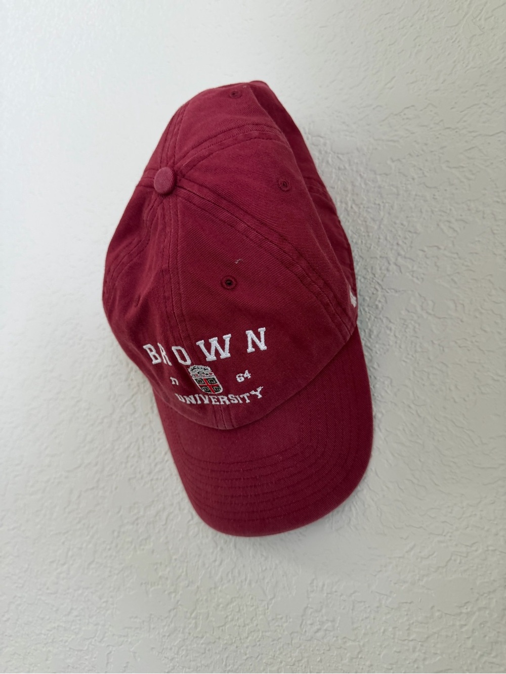 Brown University Embroidered Baseball Cap - Burgundy Red - Picture 3 of 5